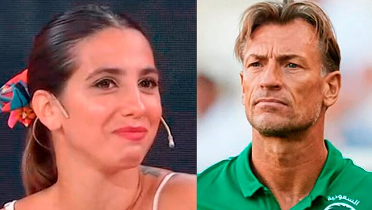 Mundial Qatar 2022: Cinthia Fernández piropeó al DT de Arabia Saudita tras la derrota de la Selección Argentina.