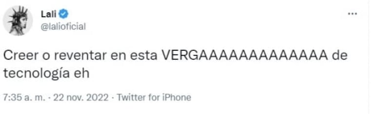 Mundial Qatar 2022: la bronca de Lali Espósito tras la anulación de 3 goles a Argentina contra Arabia Saudita