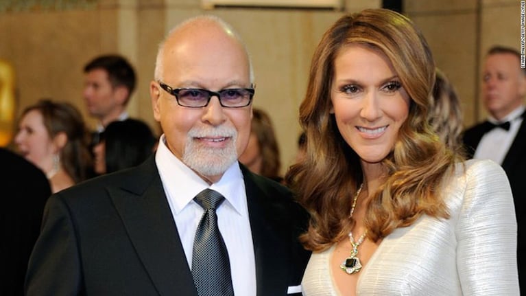 Murió el marido de Céline Dion. Foto: Web.