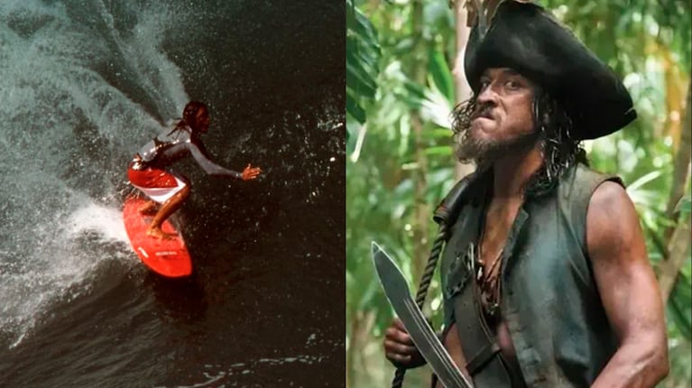 Murió un actor de Piratas del Caribe al ser atacado por un tiburón en una tarde de surf.