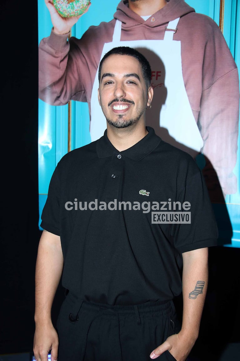 Nacho Elizalde en la presentación de Bake Off Famosos Argentina (Foto: Movilpress).