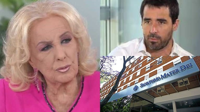 Nacho Viale habló tras la cirugía a Mirtha Legrand: “Mi abuela está muy bien”