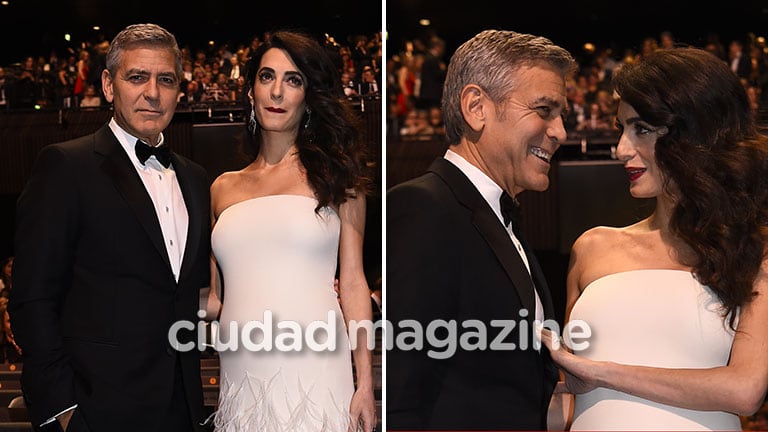 Nacieron los gemelos de George Clooney y Amal: un nene y una nena. Foto: AFP.