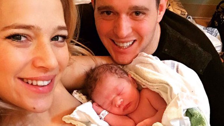 Nació Elías, el segundo hijo de Luisana Lopilato y Michael Bublé: "Y ahora somos 4"