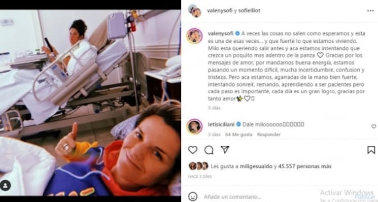 Nació Milo, el hijo de Sofía Elliot y Valentina Godfrid: "Llegaste lleno de amor y marcando tus tiempos"