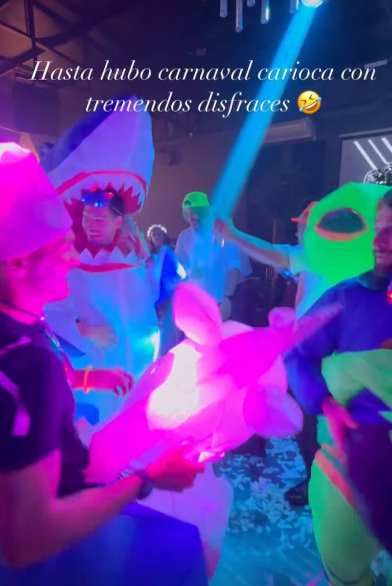 Nancy, la mamá de Cande, cumplió años y lo celebró en un "fiestón".