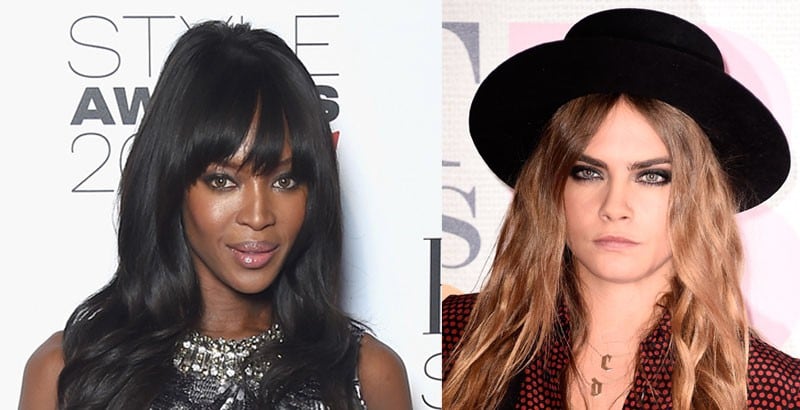 Naomi Campbell discutió con Cara Delevingne por culpa de Rihanna