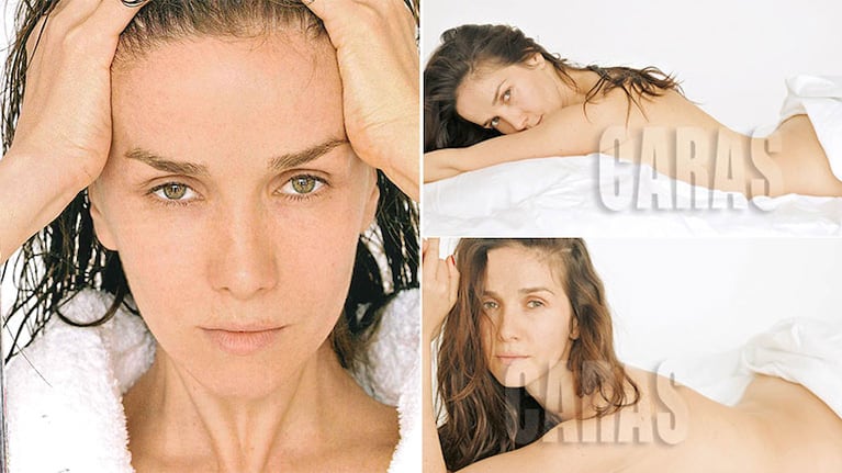 Natalia Oreiro, diosa sin maquillaje, ni Photoshop (Foto: revista Caras)