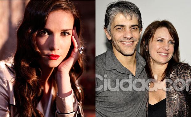 Natalia Oreiro habló de la relación de Pablo Echarri, su ex, y Nancy Dupláa (Fotos: Web y Jennifer Rubio). 