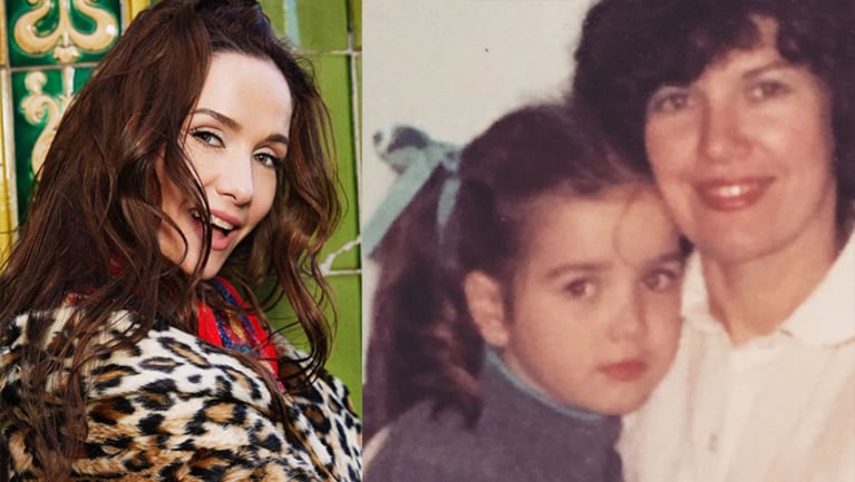 Natalia Oreiro saludó a su mamá por su cumple mediante un tierno posteo con fotos retro.
