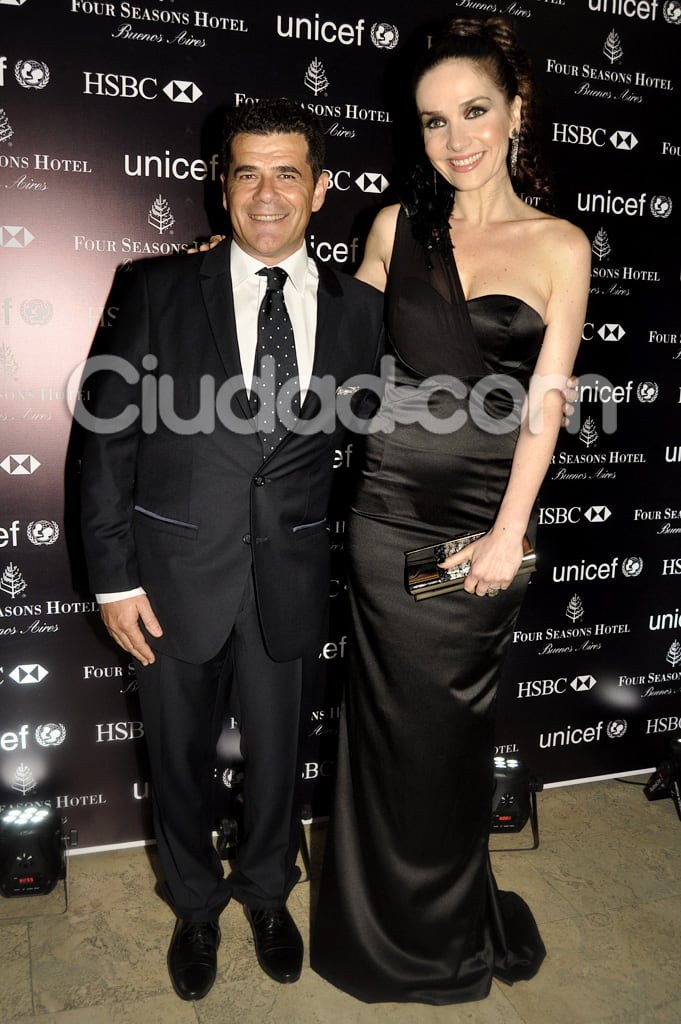 Natalia Oreiro y Julián Weich, embajadores de Unicef (Foto: Jennifer Rubio). 