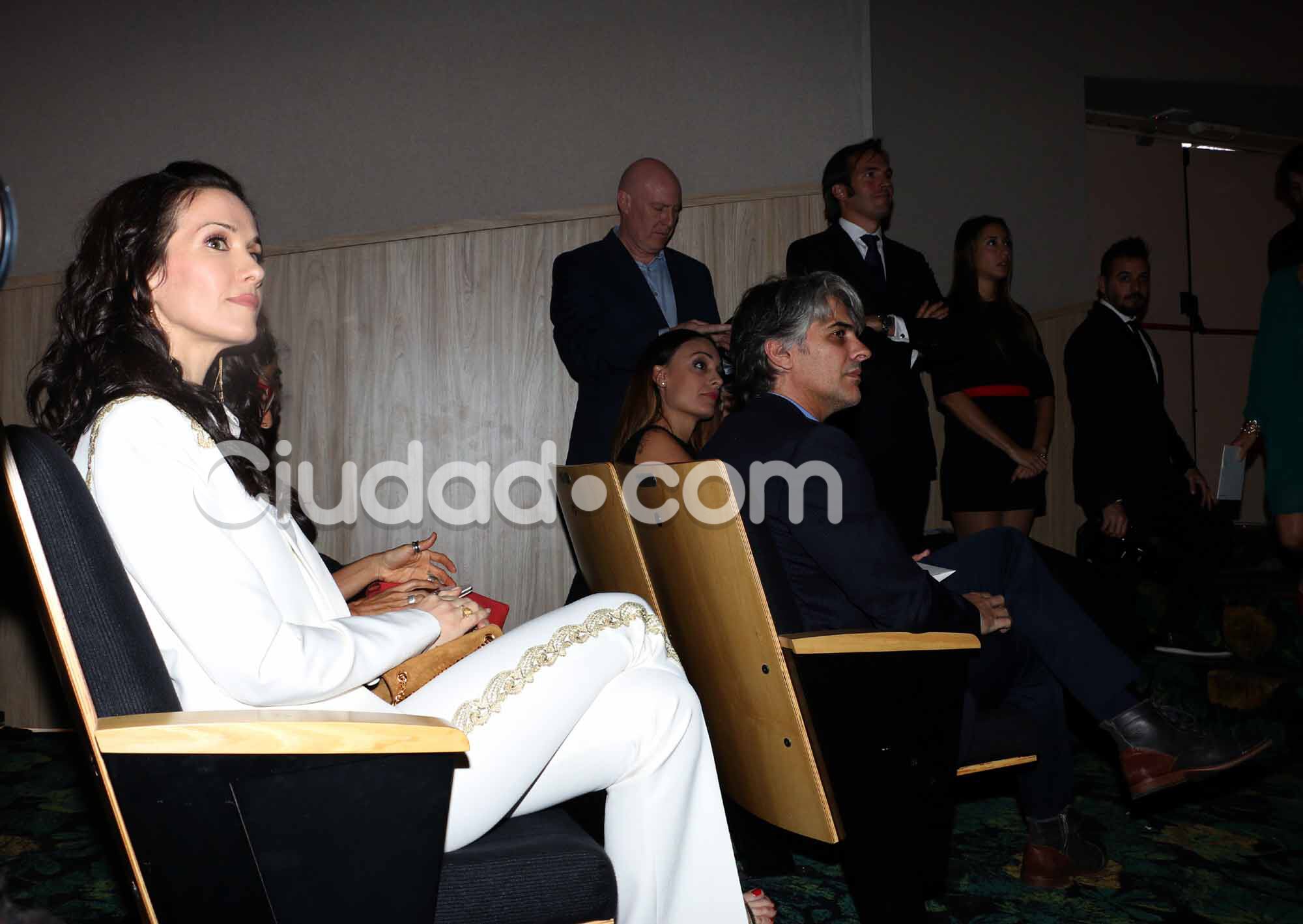 Natalia Oreiro y Pablo Echarri, en las nominaciones de los Premios Platino (Foto: Movilpress)