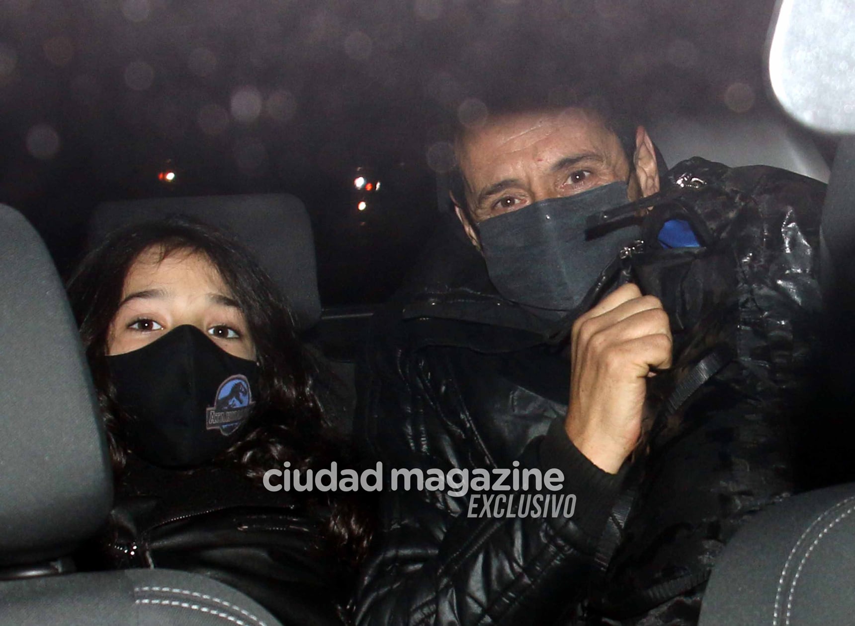 Natalia Oreiro y su hijo Atahualpa disfrutaron del recital que dio Ricardo Mollo (Foto: Movilpress)