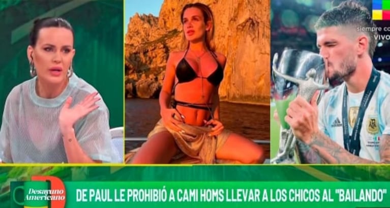 Natalie Weber habló del nuevo amor de Camila Homs y le dio un palazo a Rodrigo de Paul