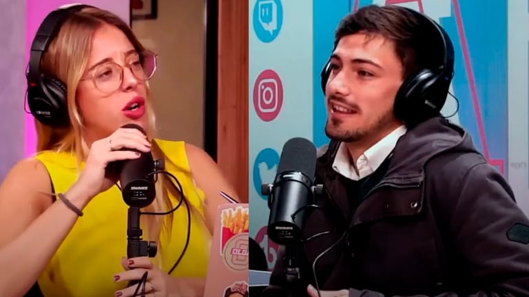 Nati Jota piropeó en vivo a un transeúnte y el chico fue a buscarla al estudio.