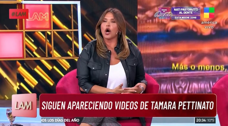 Nazarena le quitó responsabilidad a Tamara remarcando que Alberto es un "psicópata".