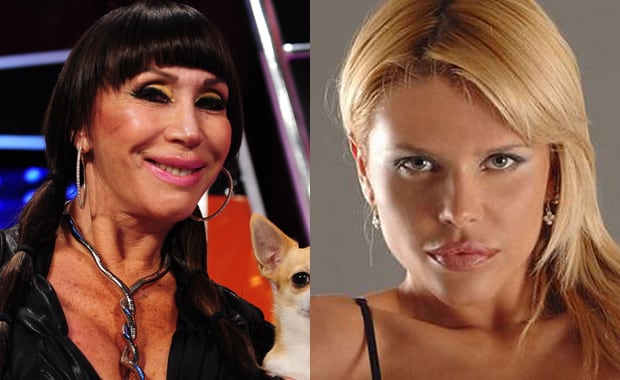 Nazarena Vélez, indignada con Moria Casán. (Foto: Web)