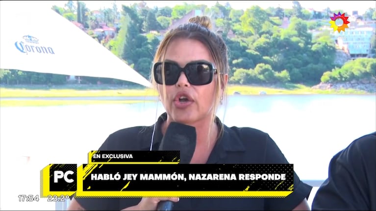 Nazarena Vélez reveló cómo la impactaron las fuertes declaraciones de Jey Mammon en su contra