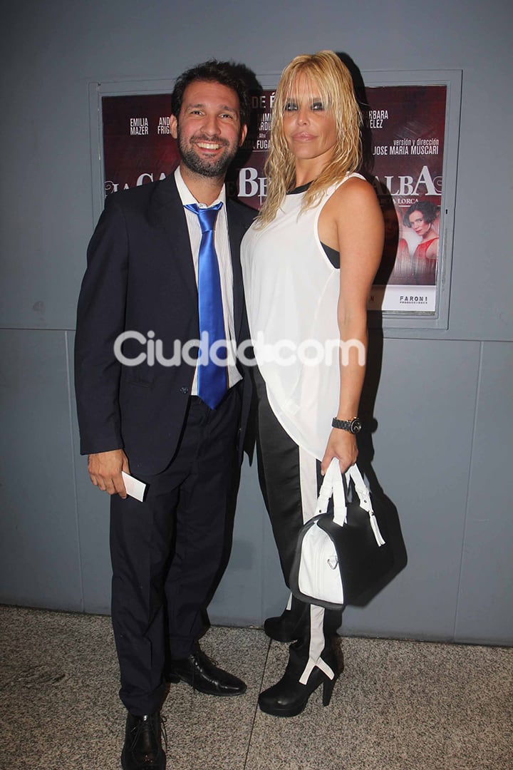 Nazarena Vélez y Gonzalo Gamarra. (Foto: Movilpress)