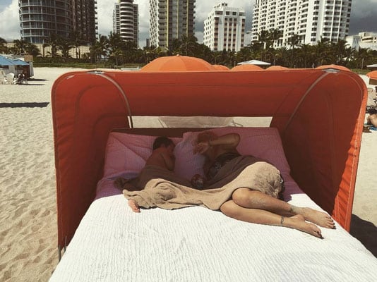 Nazarena Vélez y sus divertidas vacaciones en Miami (Foto: Instagram)