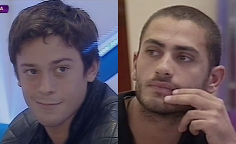 Nazareno y Mario, los últimos nominados de Gran Hermano 2012 (Foto: Captura). 