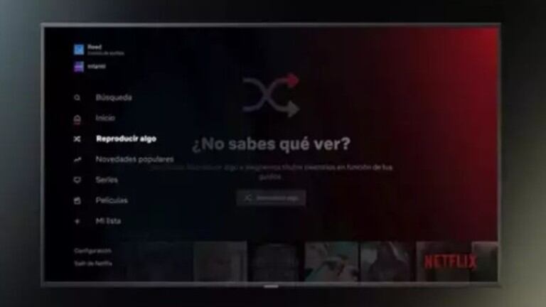 Netflix elimina la función Sorpréndeme