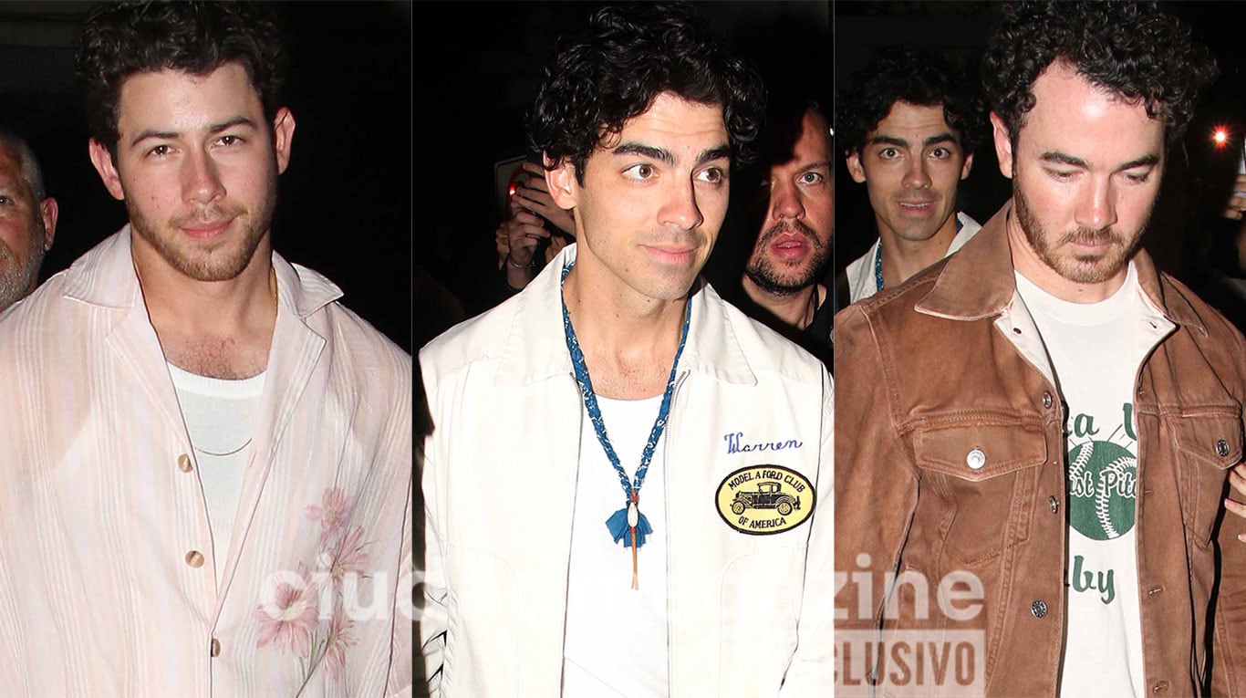 Nick, Joe y Kevin Jonas en Buenos Aires (Fotos: Movilpress)