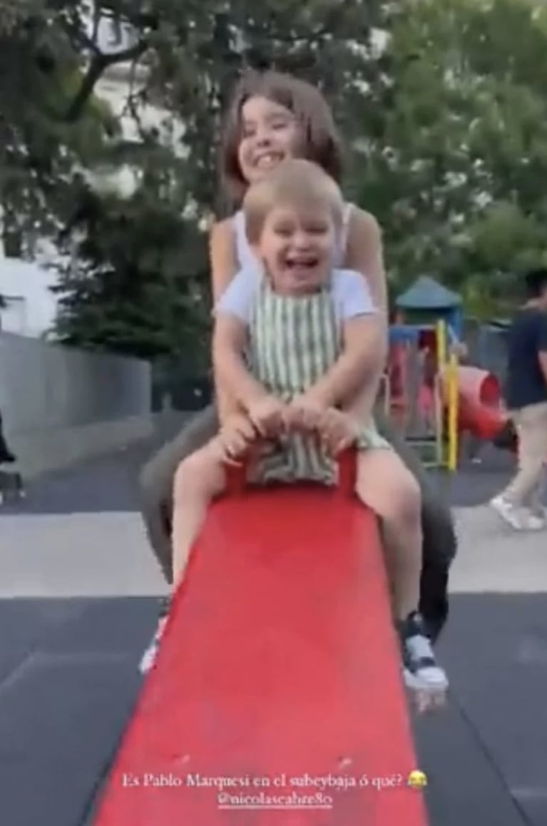 Nico, el papá de Rufina con China, cuidó al hijo de ella con Benjamín.