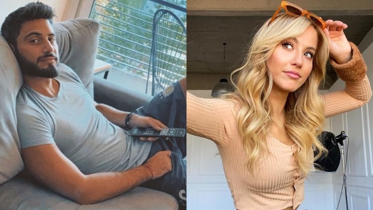 Nico Occhiato habló de su relación actual con Flor Vigna (Fotos: Instagram)