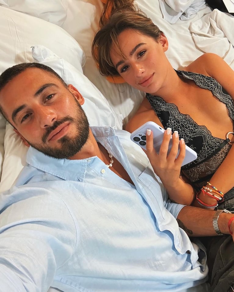 Nico Occhiato mostró sus vacaciones con Flor Jazmín Peña en un crucero y ella reaccionó picante: “Somos 2...”