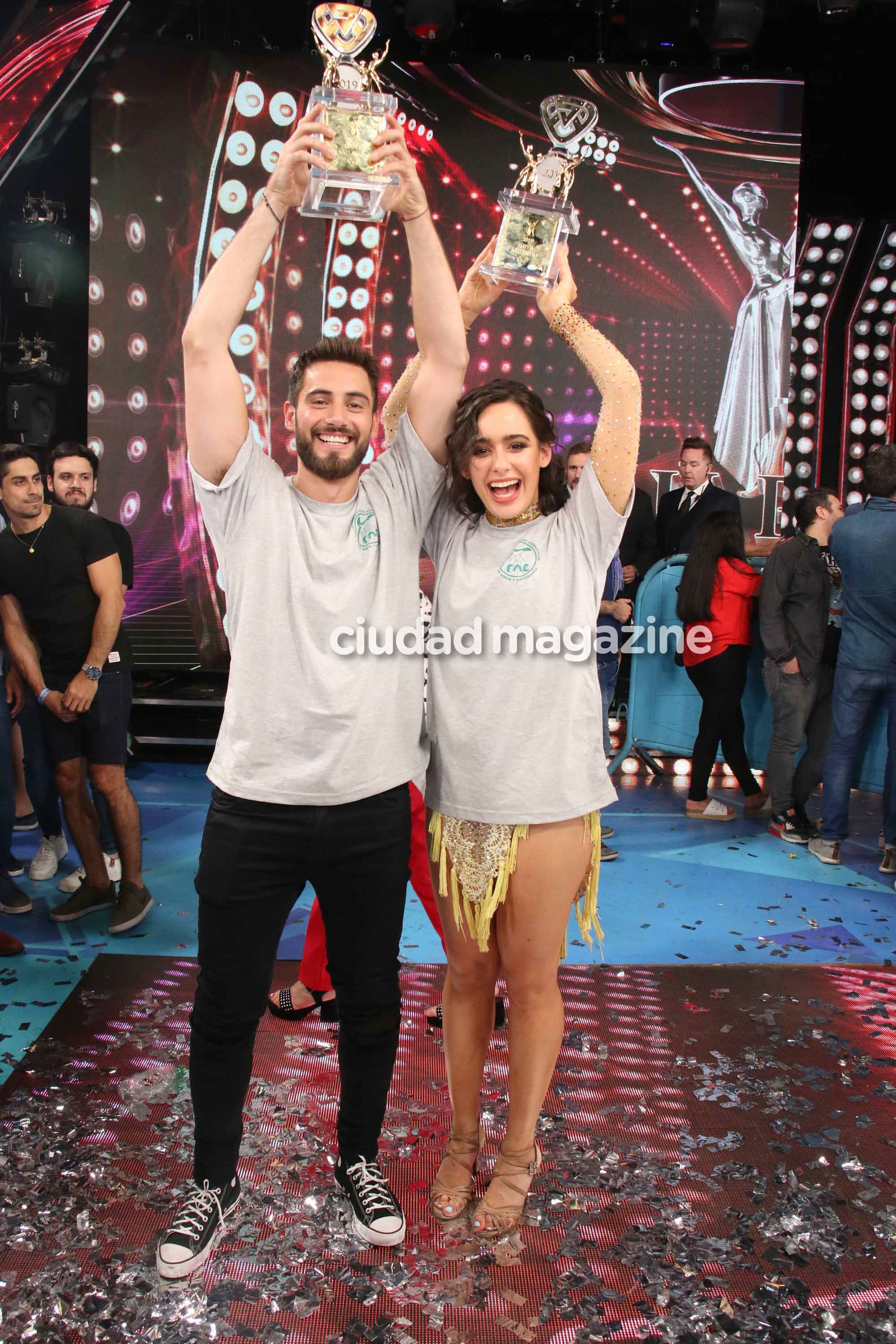 Nico Occhiato y Flor Jazmín Peña, campeones del Súper Bailando 2019 (Foto: Movilpress)