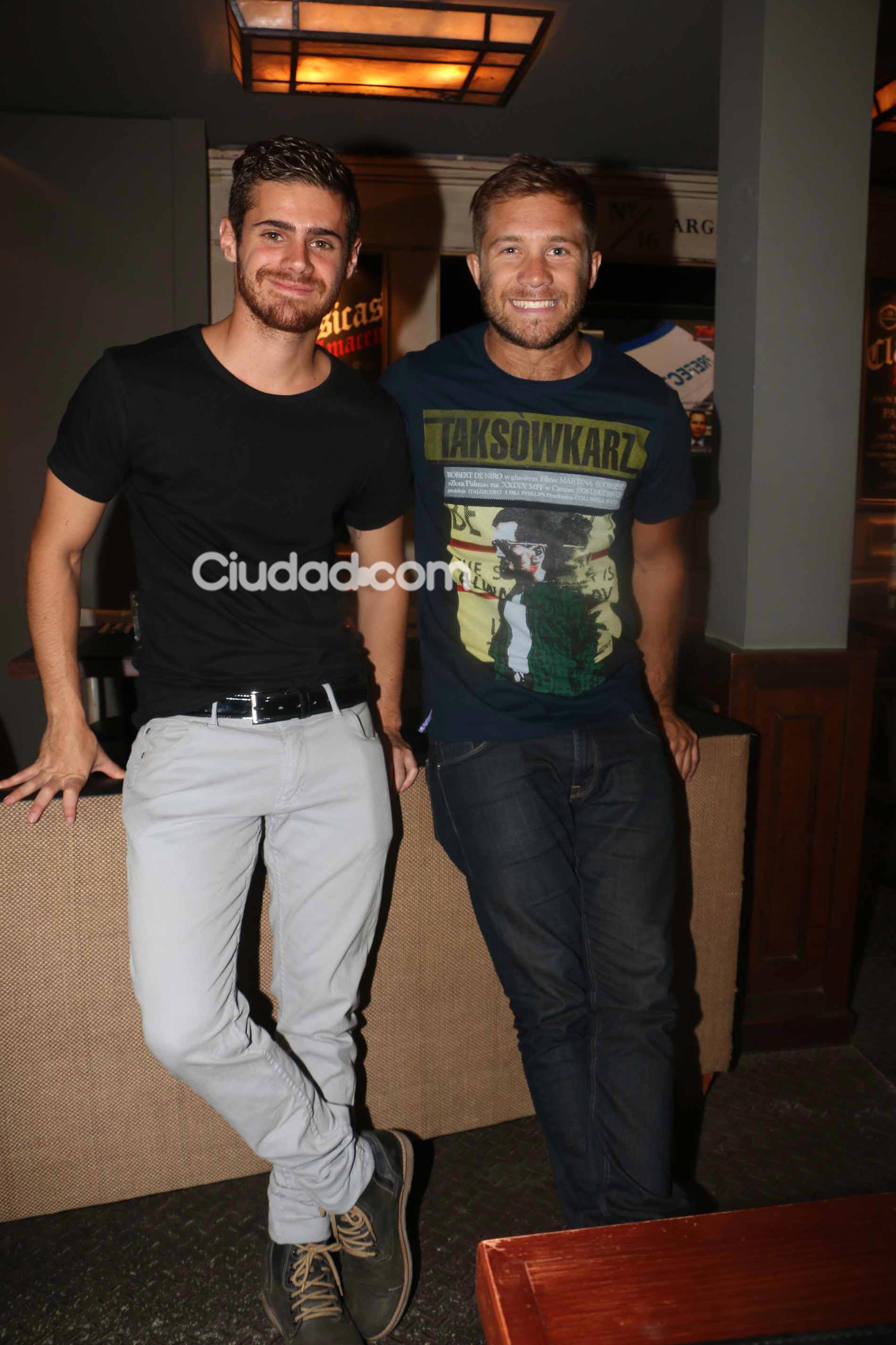 Nico Riera y Gastón Soffritti en El Desafío. (Foto: Movilpress)