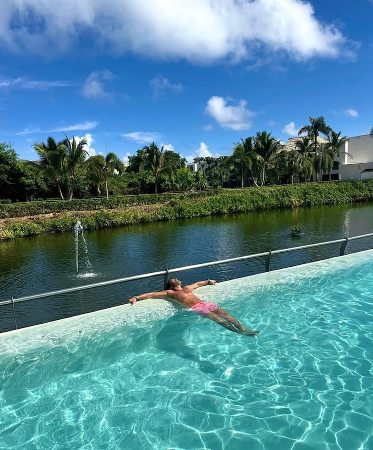 Nico, Ro y Rufi en Punta Cana.