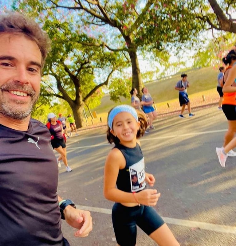 Nicolás Cabré compartió fotos de un especial momento junto a su hija Rufina: "Gracias por ser mi compañerita"