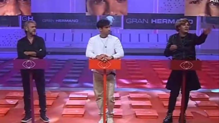 Nicolás Grosman se convirtió en el primer finalista de GH (Foto: captura Telefe)