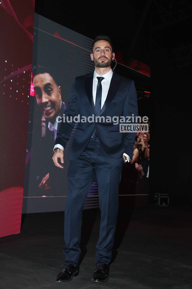 Nicolás Occhiato en los Premios Ídolo (Foto: Movilpress).