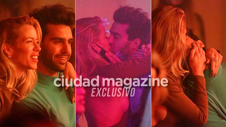  Nicole Neumann, a los besos apasionados con José Manuel Urcera (Foto: Movilpress)