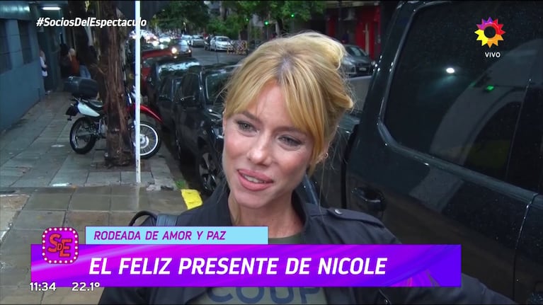 Nicole Neumann habló con Socios del Espectáculo.