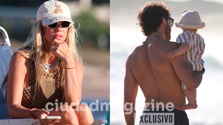 Nicole Neumann, Manu y Cruz Urcera en Punta del Este (Imagen: RS Fotos).