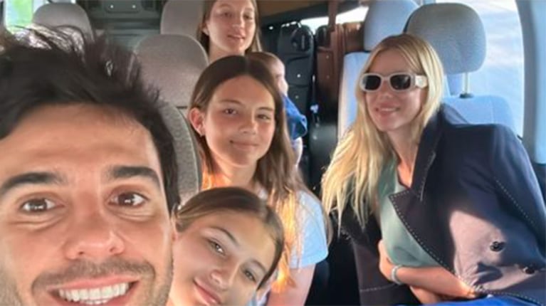 Nicole Neumann mostró por primera vez la cara de su bebé Cruz Urcera en sus vacaciones familiares: las fotos