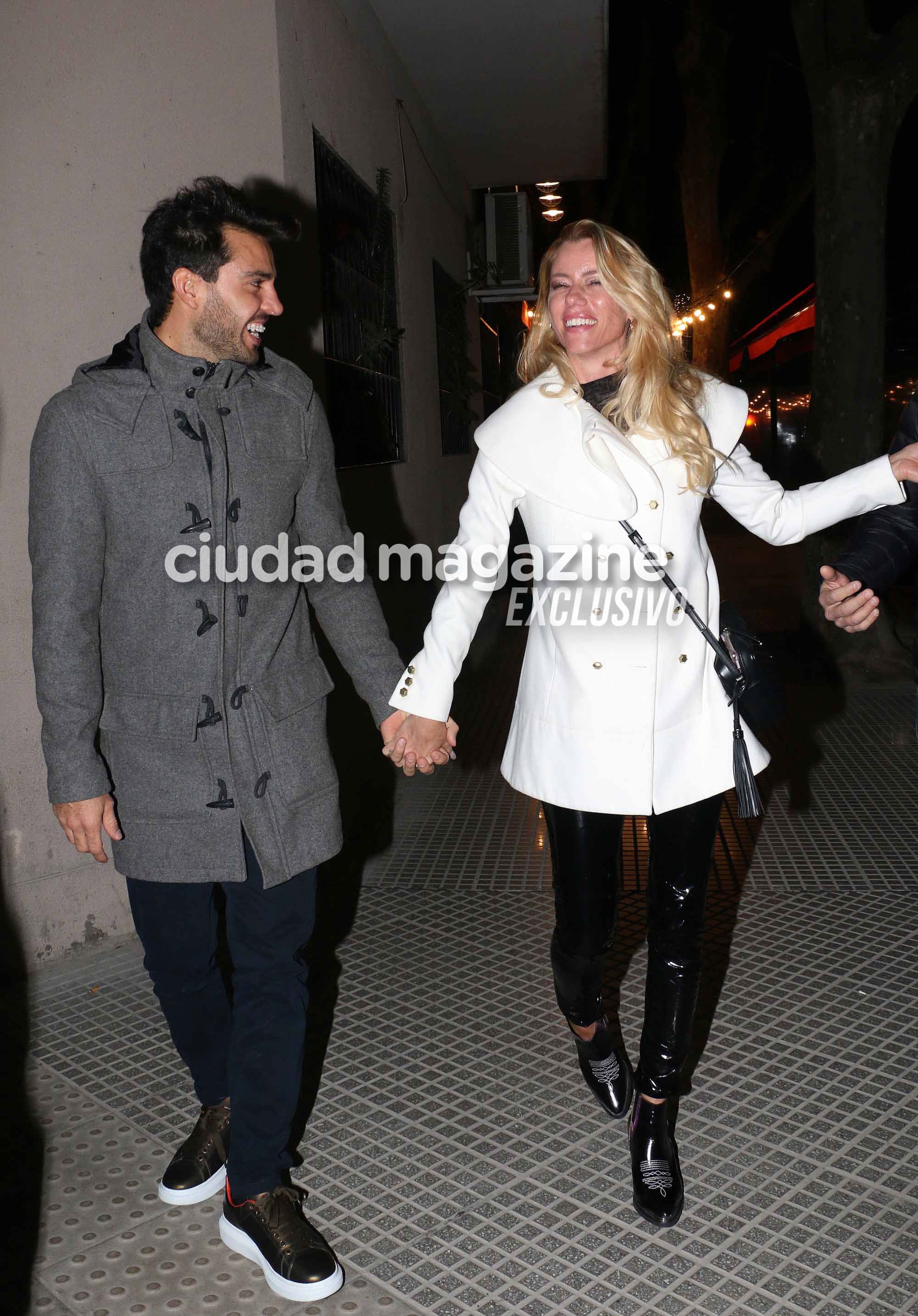 Nicole Neumann, súper enamorada de José Manuel Urcera por la noche porteña (Foto: Movilpress)