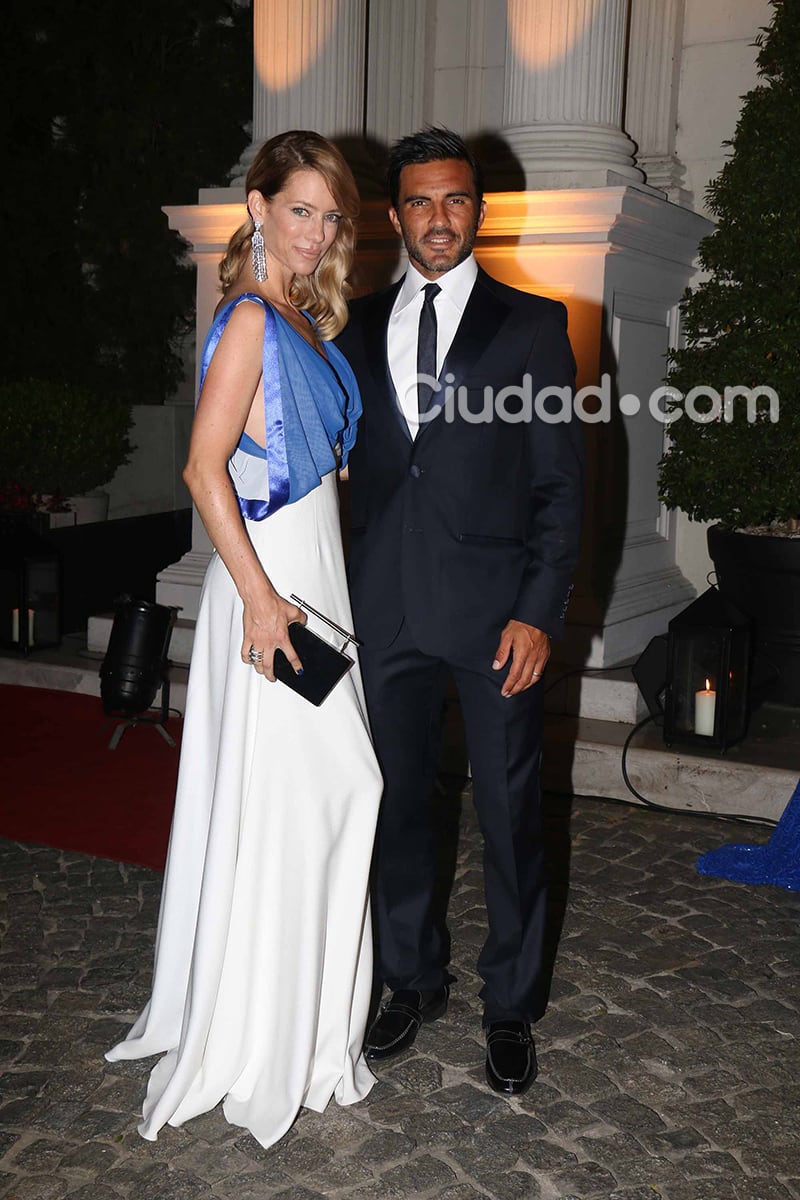 Nicole Neumann y Fabián Cubero en la gala. Foto: Movilpress-Ciudad.com.