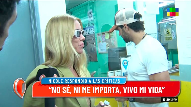 Nicole Neumann y Manu Urcera hablaron con Intrusos.