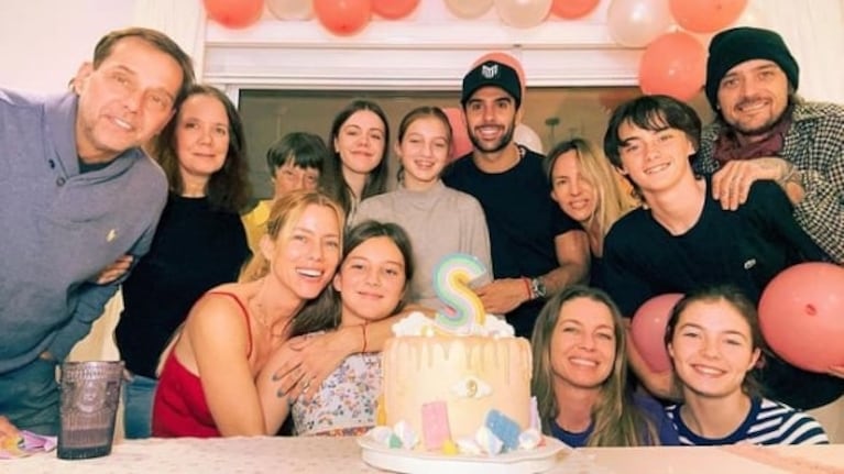 Nicole Neumann y Mica Viciconte le festejaron el cumpleaños a Sienna Cubero