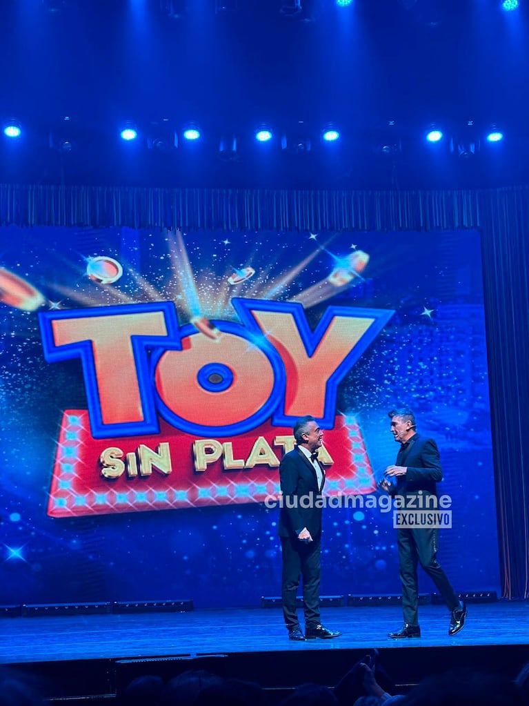 Nito Artaza y Miguel Ángel Cherutti estrenaron Toy Sin Plata (Foto: Ciudad Magazine).