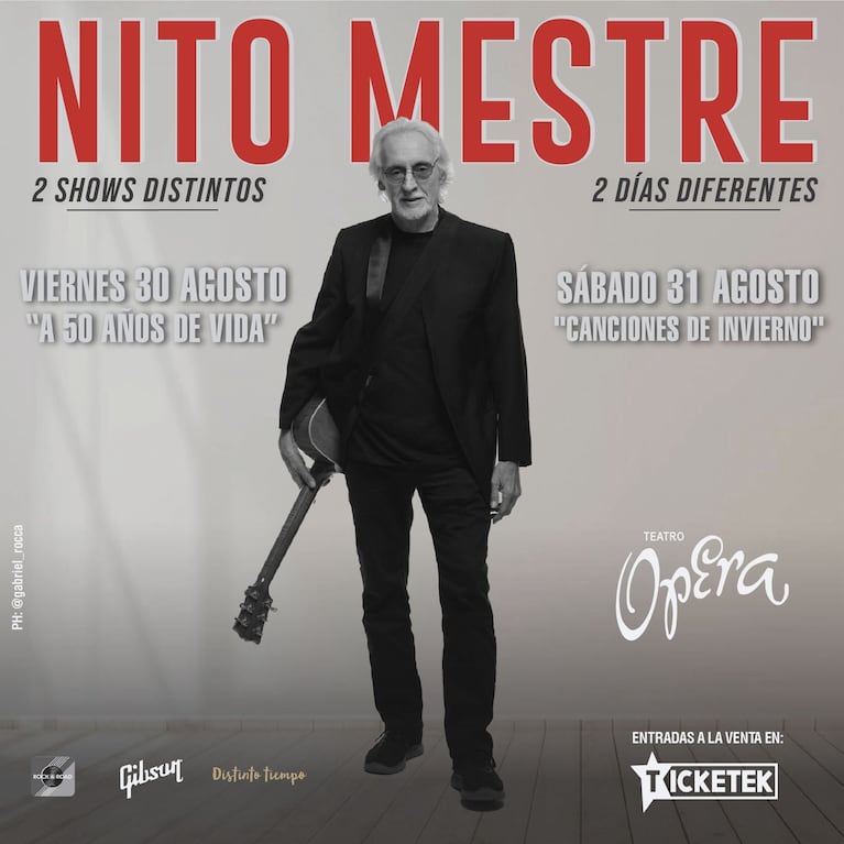 Nito Mestre.