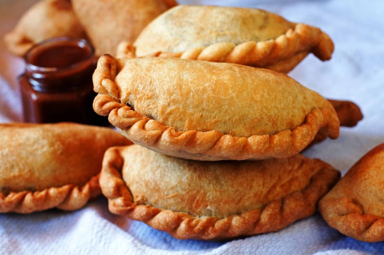 No falla: empanadas de pollo fritas