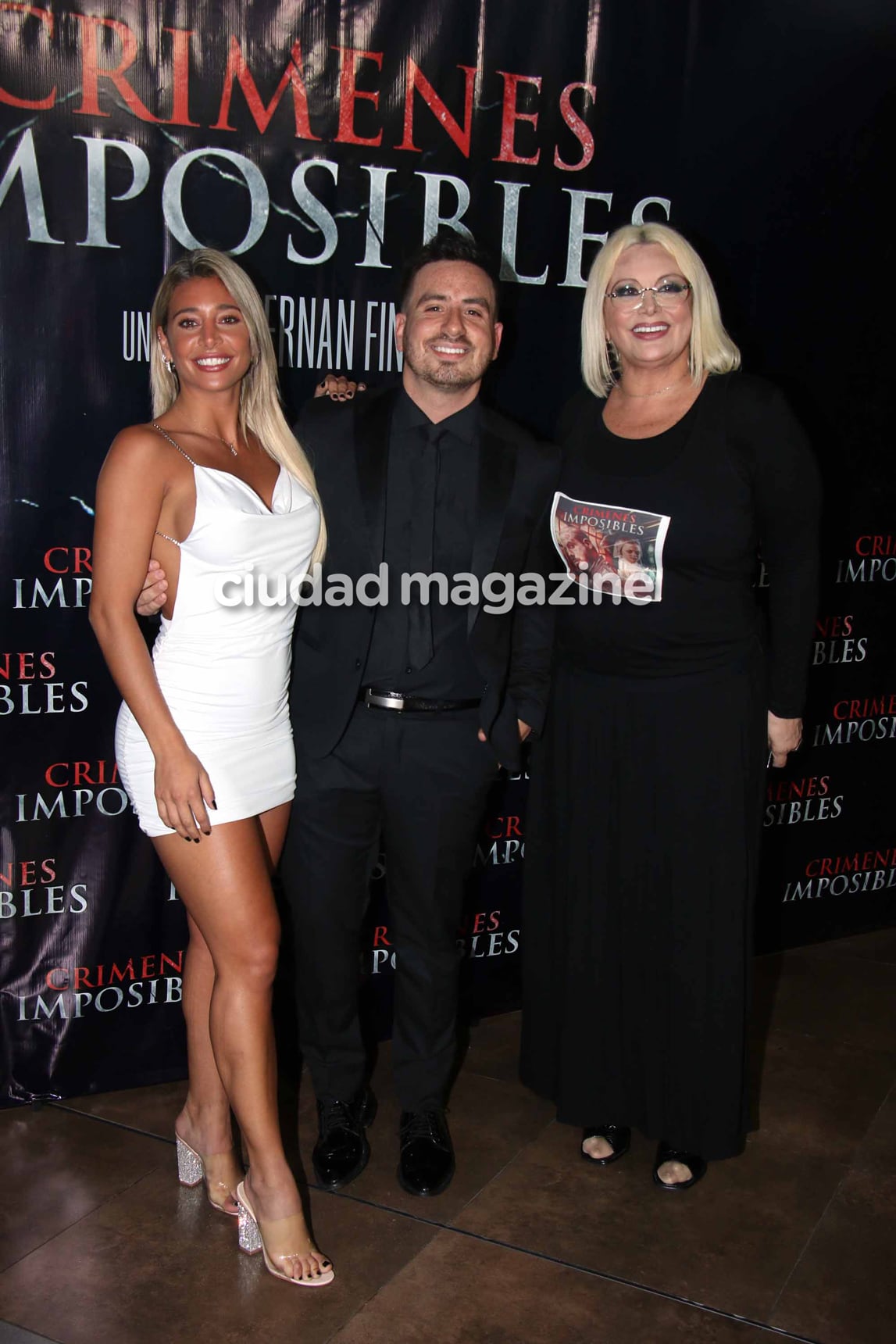 Noche de famosos en la premiere de Crímenes imposibles, el filme de Fede Bal. (Foto: Movilpress)