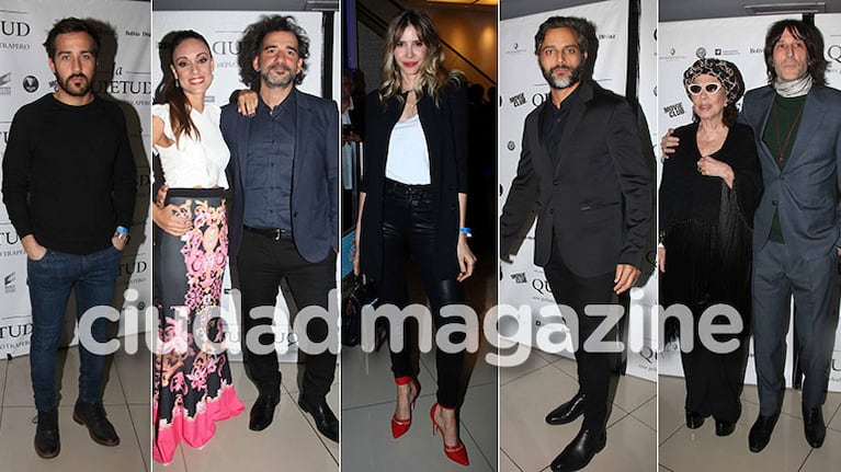 ¡Noche de looks y cine argentino! Furriel, Guille Valdés, Nico Francella y muchos famosos, en la premiere de La Quietud. (Foto: Movilpress)