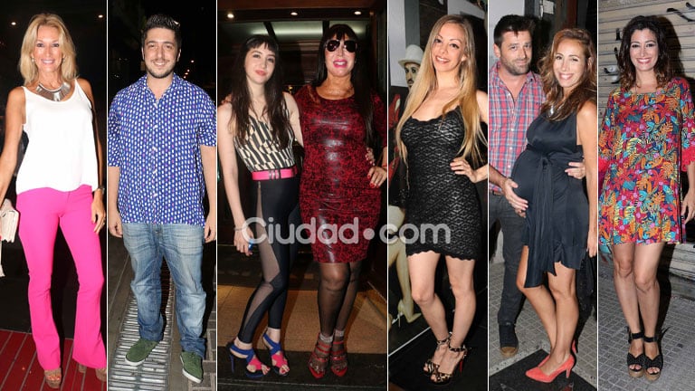 Noche de teatro, looks y pareijtas en el estreno de The Hole. (Foto: Movilpress)